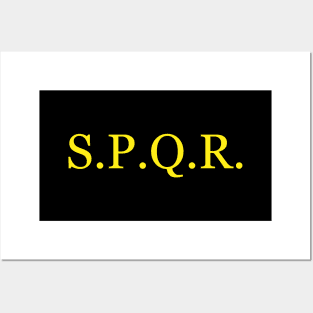 SPQR Posters and Art